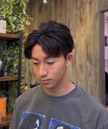 フェザーショートパーマ 池田
