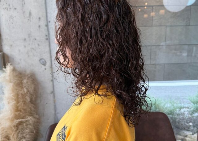 スパイラルパーマ ヘアスタイル 池田