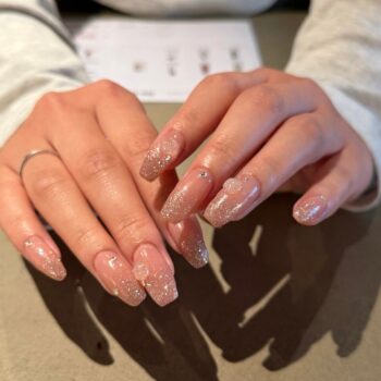 ラメグラデーションネイル 野田阪神