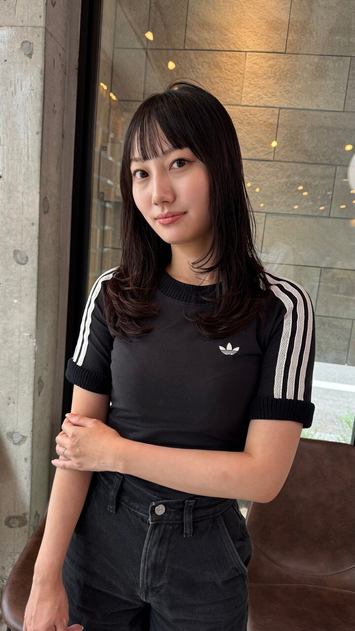 髪質改善ストレート レイヤーカット 池田