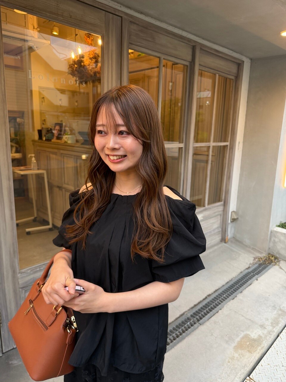 アッシュベージュ 髪質改善カラー 豊中