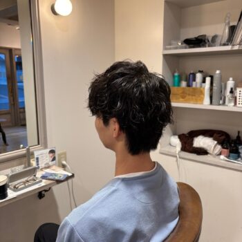 メンズスパイラルパーマ 豊中