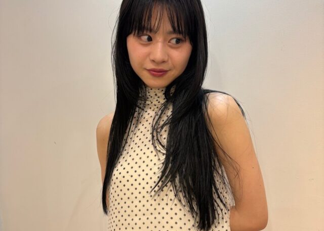 酸性ストレート 柔らかヘア 梅田