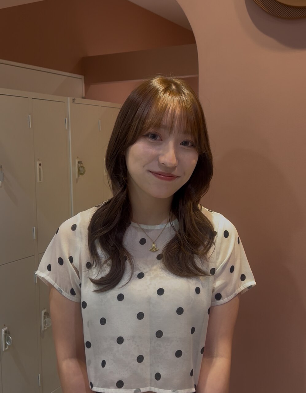 グレージュカラー 秋ヘアカラー 梅田