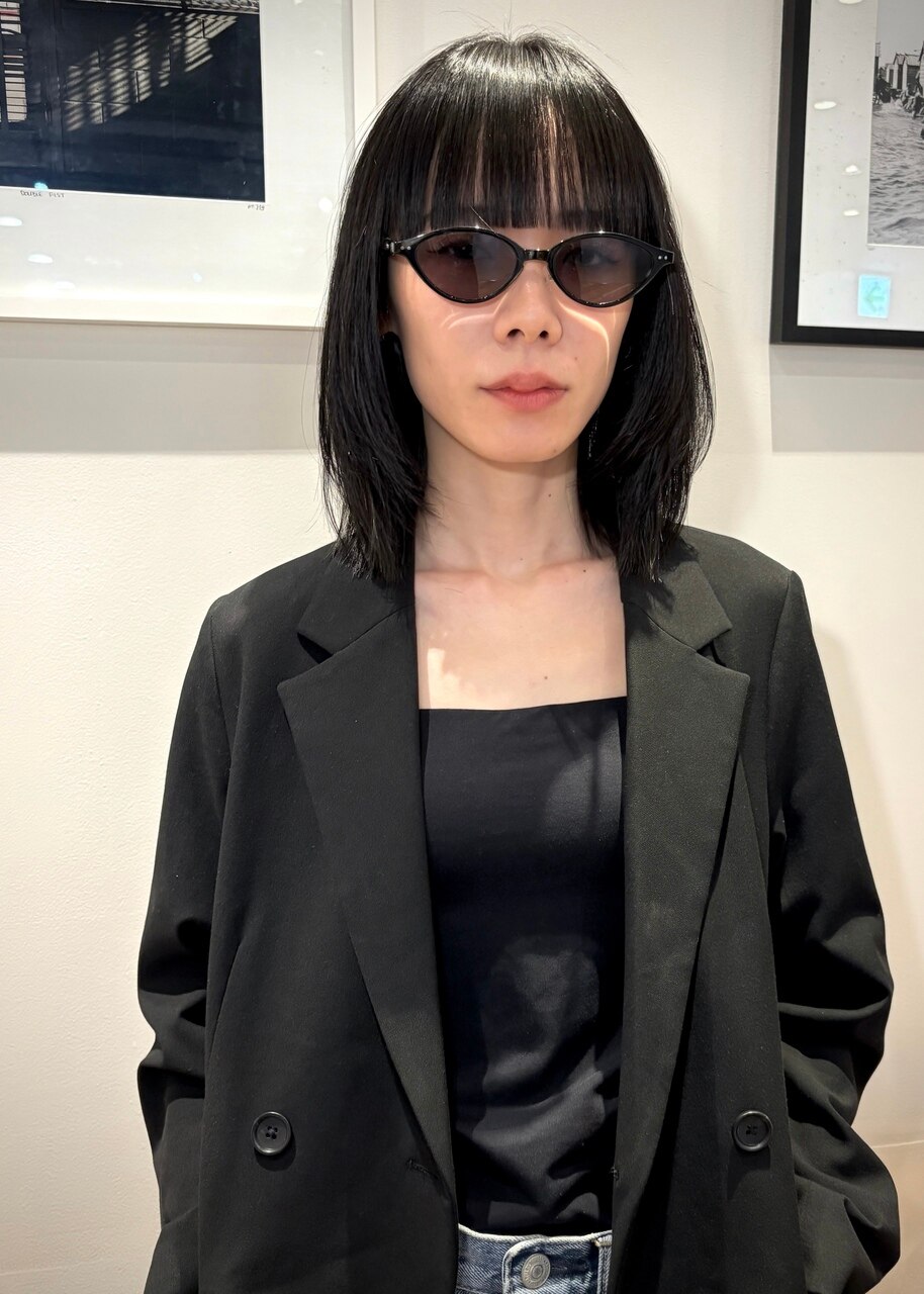 前髪カット モードスタイル 梅田
