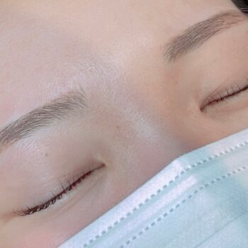 アイブロウデザイン 平行眉 ドレス梅田