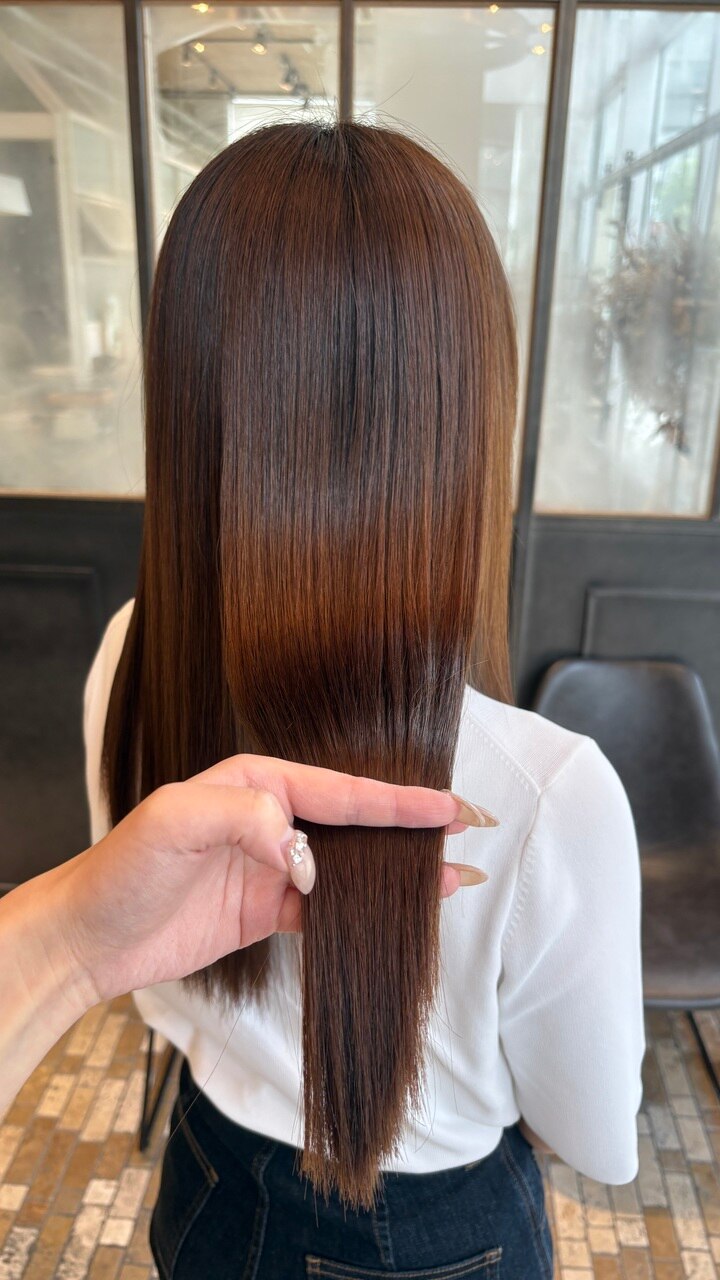 酸性ストレート 艶髪 ロロネー森ノ宮