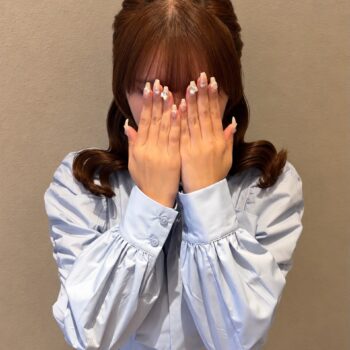 サイド編み込み ヨシンモリ巻き ロロネー天満